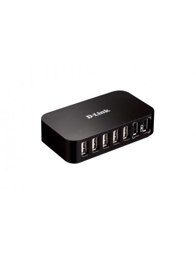 D-Link DUB-H7 USB 2.0 Type-B 480 Mbit s Negro