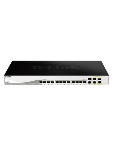 D-Link DXS-1210-16TC switch Gestionado L2 10G Ethernet (100 1000 10000) Negro