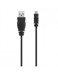 Belkin USB A Micro USB B, 0.9m cable USB 0,9 m USB 2.0 Micro-USB B Negro