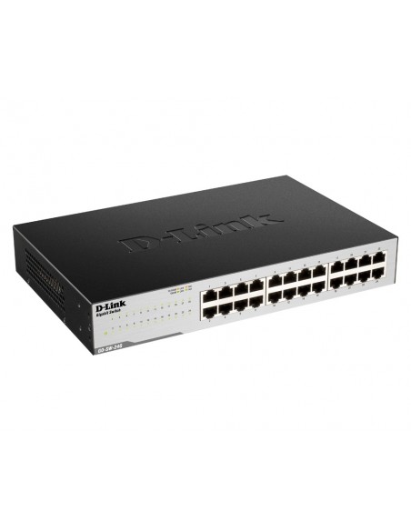 D-Link GO-SW-24G switch No administrado Gigabit Ethernet (10 100 1000) Negro