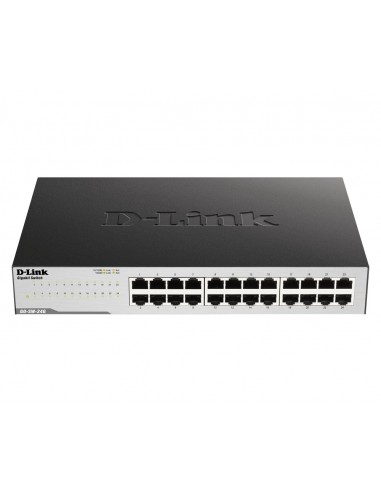D-Link GO-SW-24G switch No administrado Gigabit Ethernet (10 100 1000) Negro