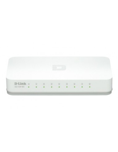 D-Link GO-SW-8E switch No administrado Fast Ethernet (10 100) Blanco