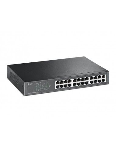 TP-Link TL-SF1024D switch No administrado Fast Ethernet (10 100) Negro