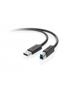 Belkin F3U159B06 cable USB 1,8 m USB A USB B Negro