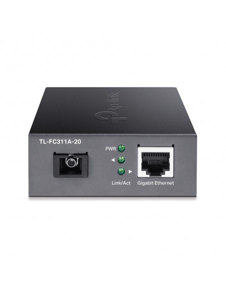 TP-Link TL-FC311A-20 convertidor de medio 1000 Mbit s 1550 nm Monomodo Negro