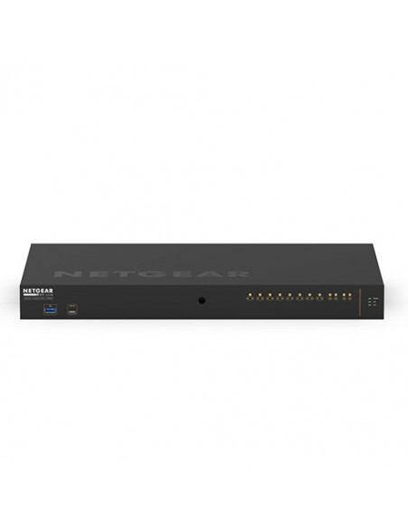 NETGEAR M4250-10G2XF-PoE++ Gestionado L2 L3 Gigabit Ethernet (10 100 1000) Energía sobre Ethernet (PoE) 1U Negro