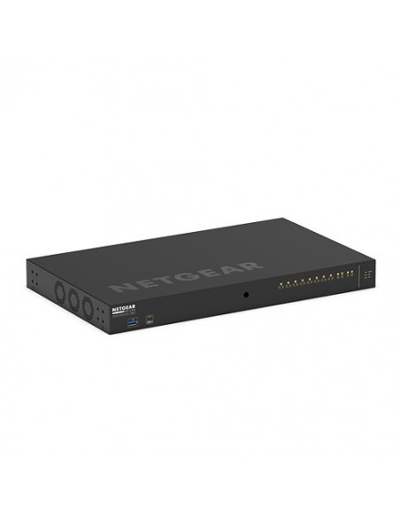 NETGEAR M4250-10G2XF-PoE++ Gestionado L2 L3 Gigabit Ethernet (10 100 1000) Energía sobre Ethernet (PoE) 1U Negro