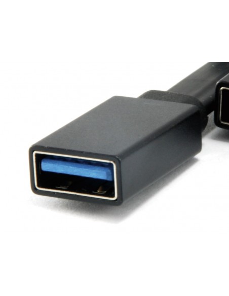 Conceptronic HUBBIES01B hub de interfaz USB 3.2 Gen 2 (3.1 Gen 2) Type-C 5000 Mbit s Negro