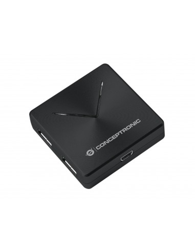 Conceptronic HUBBIES02B hub de interfaz USB 3.2 Gen 1 (3.1 Gen 1) Mini-B 5000 Mbit s Negro