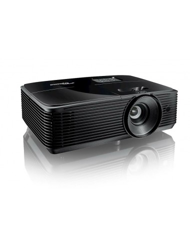 Optoma DH351 videoproyector Proyector de alcance estándar 3600 lúmenes ANSI DLP 1080p (1920x1080) 3D Negro