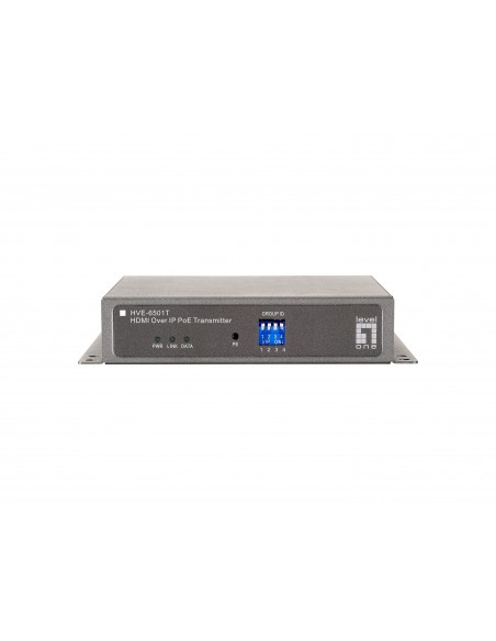 LevelOne HVE-6501T extensor audio video Transmisor de señales AV Gris