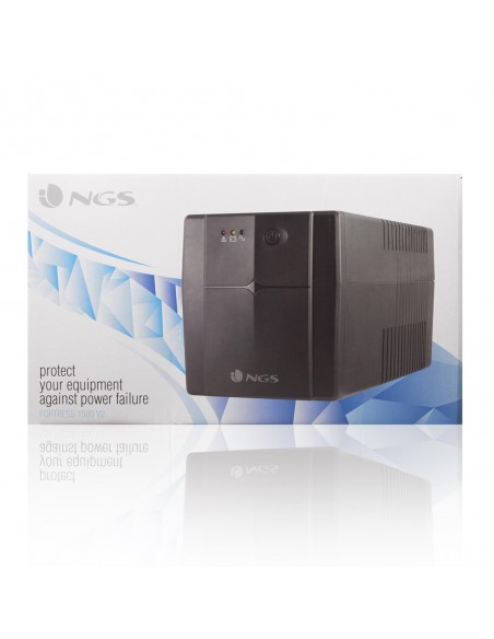 NGS FORTRESS 1500 V2 sistema de alimentación ininterrumpida (UPS) En espera (Fuera de línea) o Standby (Offline) 1,2 kVA 720 W