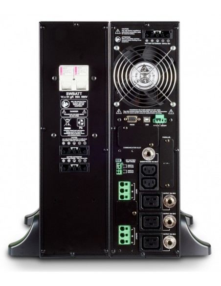 Riello Sentinel Dual 10000 sistema de alimentación ininterrumpida (UPS) Doble conversión (en línea) 10 kVA 10000 W 5 salidas AC