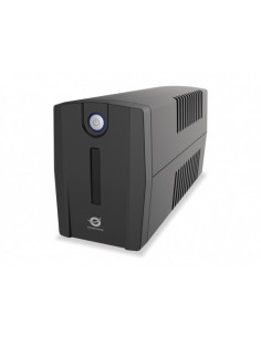 Conceptronic ZEUS01E sistema de alimentación ininterrumpida (UPS) Línea interactiva 0,65 kVA 360 W 4 salidas AC