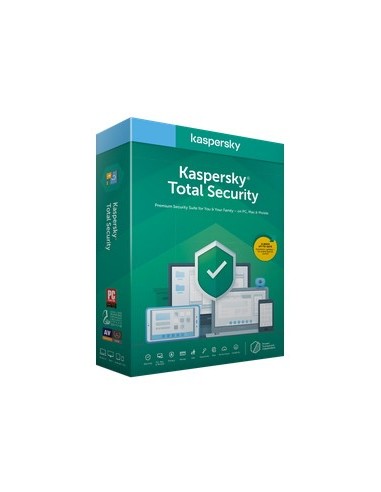 Kaspersky Total Security 2020 Seguridad de antivirus Completo 3 licencia(s) 1 año(s)
