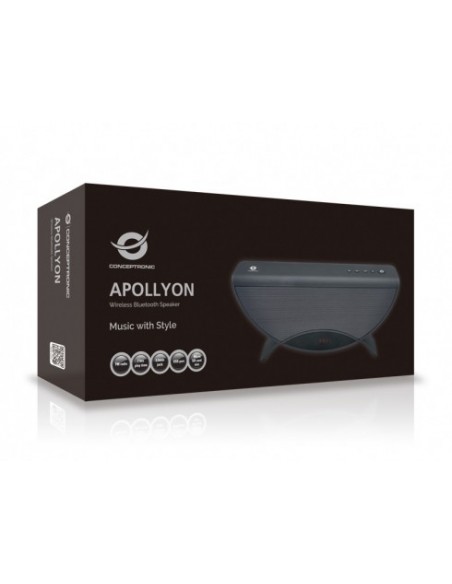 Conceptronic APOLLYON01G altavoz portátil Negro 10 W