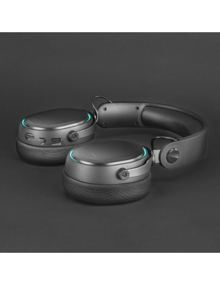 Mars Gaming MHW Auriculares Inalámbricos 7.1 + Micrófono Extraíble Negro