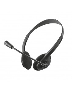 Trust 21665 auricular y casco Auriculares Alámbrico Dentro de oído Llamadas Música Negro