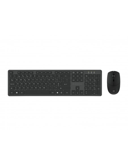 Conceptronic ORAZIO01PT teclado Ratón incluido RF inalámbrico QWERTY Portugués Negro