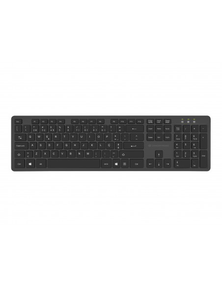 Conceptronic ORAZIO01PT teclado Ratón incluido RF inalámbrico QWERTY Portugués Negro