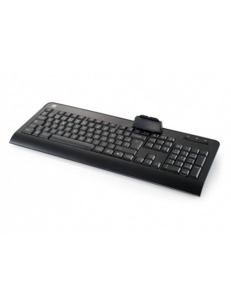 Conceptronic CKBESMARTID teclado USB QWERTY Español Negro