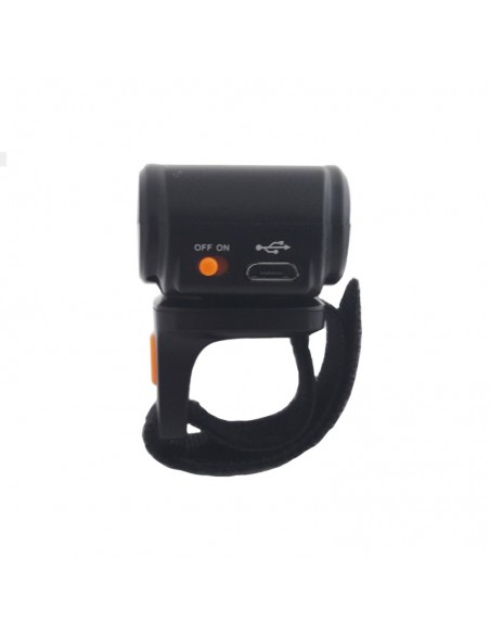 Approx APPLS12R lector de código de barras Lector de códigos de barras manos libres 1D Laser Negro, Naranja