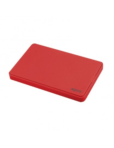 Approx APPHDD300R caja para disco duro externo Caja de disco duro (HDD) Rojo 2.5"