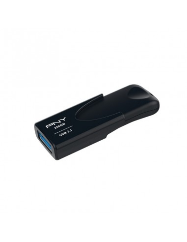 PNY Attache 4 unidad flash USB 256 GB USB tipo A 3.2 Gen 1 (3.1 Gen 1) Negro
