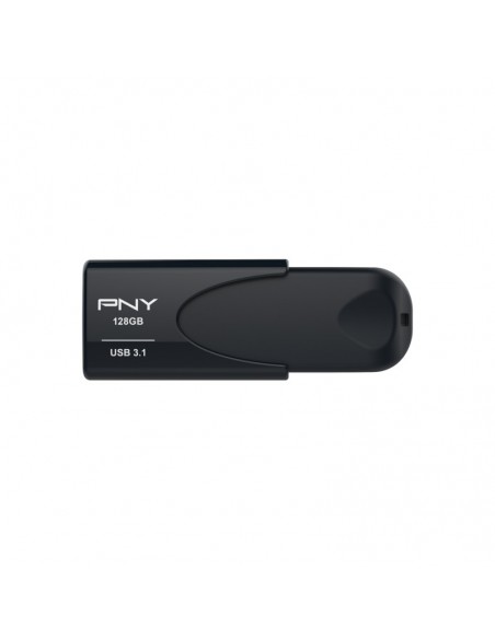 PNY Attache 4 unidad flash USB 128 GB USB tipo A 3.2 Gen 1 (3.1 Gen 1) Negro