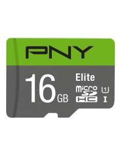 PNY Elite microSDHC 16GB UHS-I Clase 10