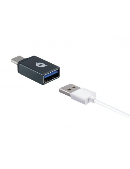 Conceptronic DONN04G cambiador de género para cable USB 3.1 Gen 1 Type-C, USB 2.0 Type-C USB 3.1 Gen 1 Type-A, USB 2.0 Micro