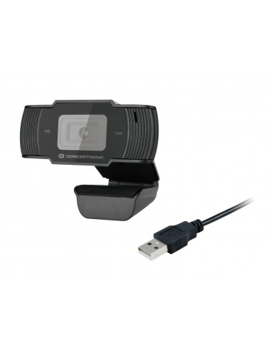 Conceptronic AMDIS05B cámara web 1280 x 720 Pixeles USB 2.0 Negro
