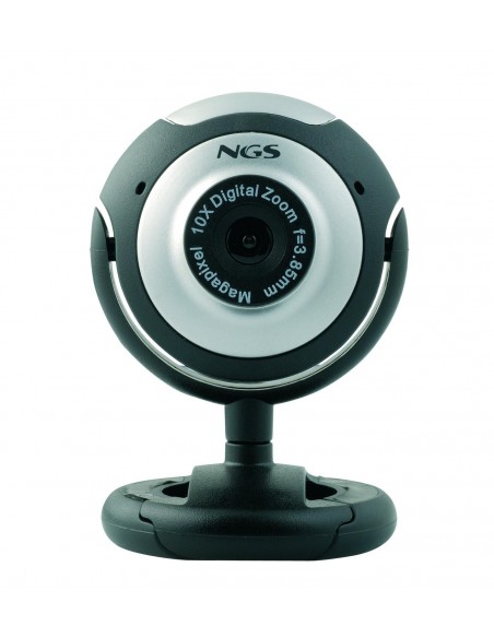 NGS XpressCam300 cámara web 5 MP USB 2.0 Negro, Plata