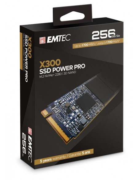 Emtec X300 M.2 256 GB PCI Express 3.0 3D NAND NVMe