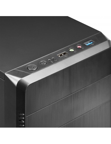 Tacens Anima ACM500 Caja PC Compacta Micro ATX y Fuente PC 500W USB 3.0 Aluminio