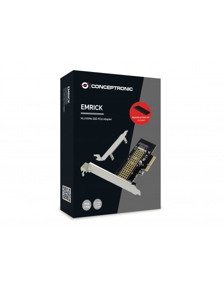 Conceptronic EMRICK05BS tarjeta y adaptador de interfaz Interno M.2