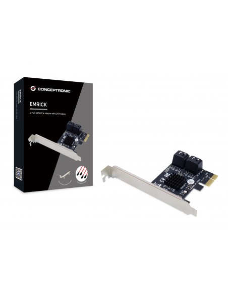 Conceptronic EMRICK03G tarjeta y adaptador de interfaz Interno SATA