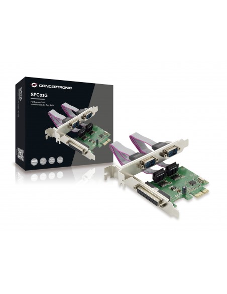 Conceptronic SPC01G tarjeta y adaptador de interfaz Interno Paralelo, RS-232