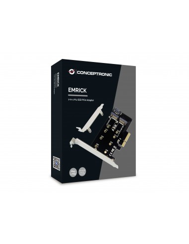 Conceptronic EMRICK04B tarjeta y adaptador de interfaz Interno M.2