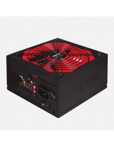 Approx FUENTE ALIM. GAMING ATX 800W unidad de fuente de alimentación 20+4 pin ATX Negro, Rojo