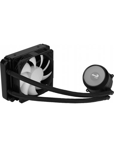Aerocool MIRAGEL120 Refrigeración Líquida CPU Ventilador 12cm ARGB TDP 200W Negro