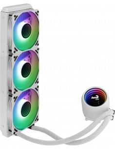 Aerocool MIRAGEL360W Refrigeración Líquida CPU 3xVentilador 12cm ARGB TDP 550W Blanco 2