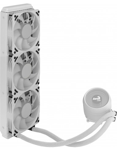 Aerocool MIRAGEL360W Refrigeración Líquida CPU 3xVentilador 12cm ARGB TDP 550W Blanco