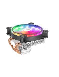 Mars Gaming MCPU220 Disipador CPU TDP 140W Dual ARGB Silencioso PWM Negro