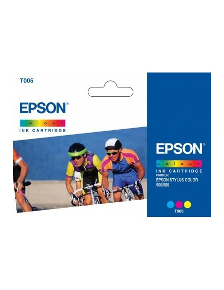 Epson Cyclist T005 cartucho de tinta 1 pieza(s) Original Cian, Magenta, Amarillo