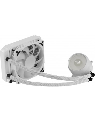 Aerocool MIRAGEL120W Refrigeración Líquida CPU Ventilador 12cm ARGB TDP 200W Blanco
