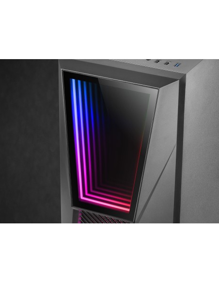 Mars Gaming MC777, Caja de ordenador ATX, Iluminación ARGB, Negro Mars Gaming MC777, Caja de ordenador ATX, Iluminación ARGB, Negro
