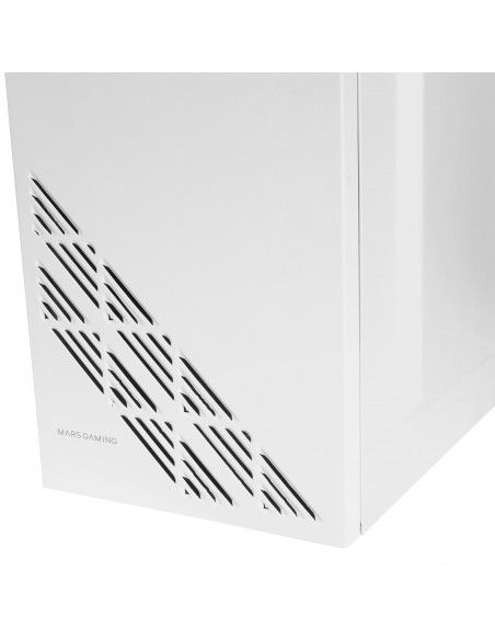 Mars Gaming MC100W Caja PC ATX Ventilador 90mm FRGB Convect-Cool Blanco Mars Gaming MC100W Caja PC ATX Ventilador 90mm FRGB Convect-Cool Blanco