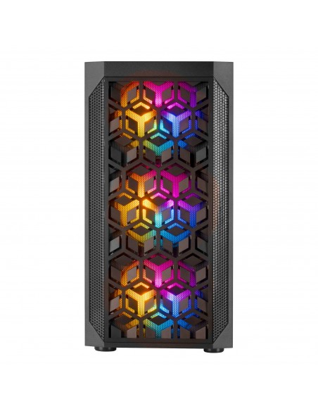 Mars Gaming MCMESH Caja PC Gaming Micro ATX 3x Ventilador FRGB Negro Mars Gaming MCMESH Caja PC Gaming Micro ATX 3x Ventilador FRGB Negro