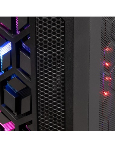 Mars Gaming MCMESH Caja PC Gaming Micro ATX 3x Ventilador FRGB Negro